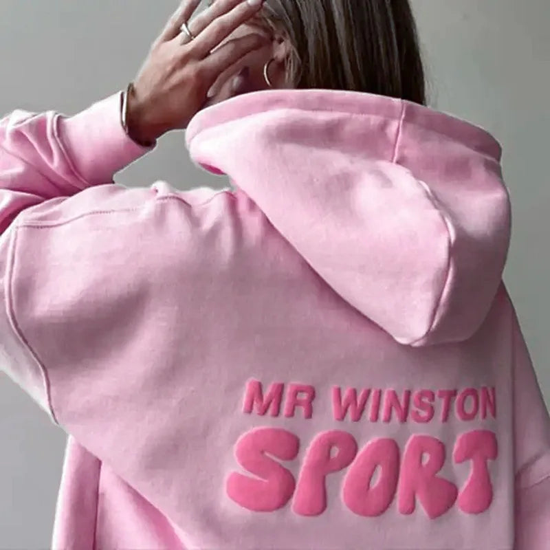 Chamois Leather Oversize Hoodie