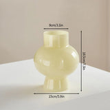 Creative Glass Flower Vintage Vase