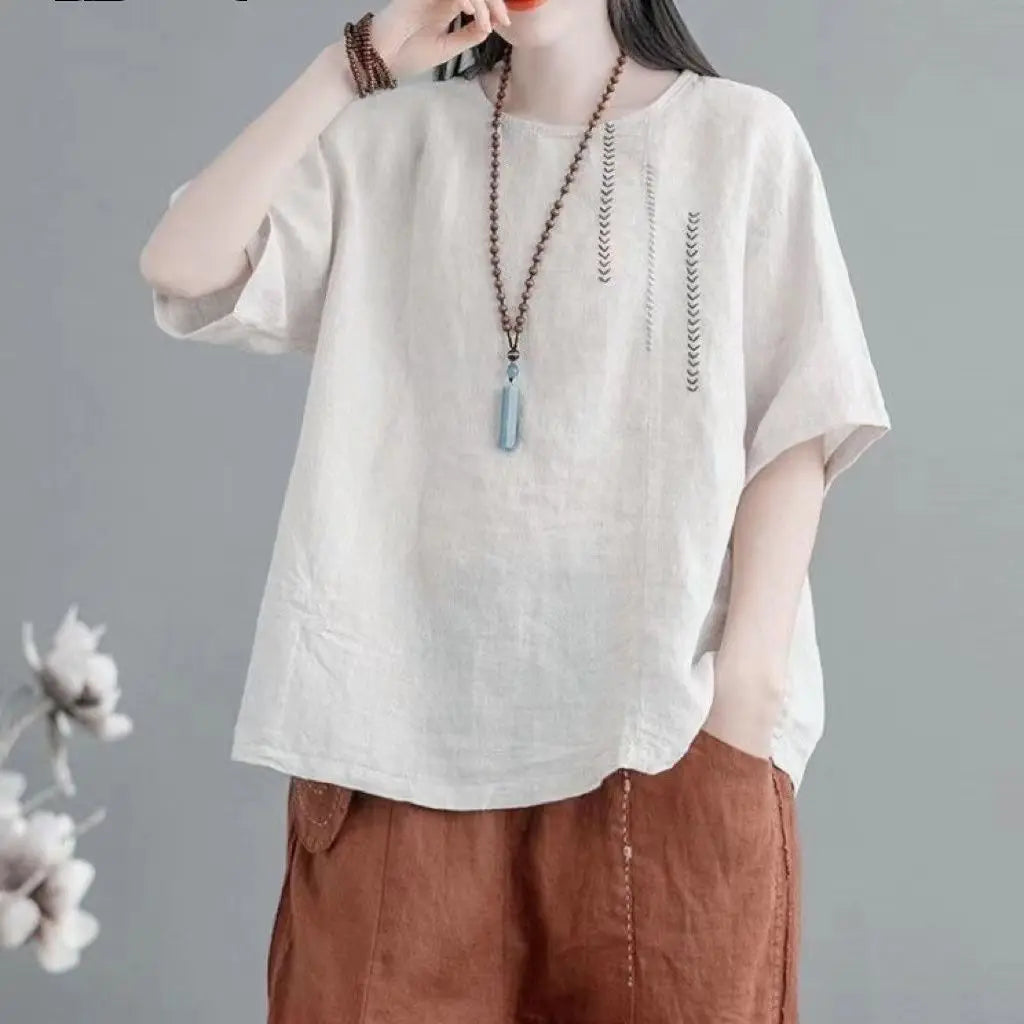 Skater Girl Loose Fit Summer T-Shirt