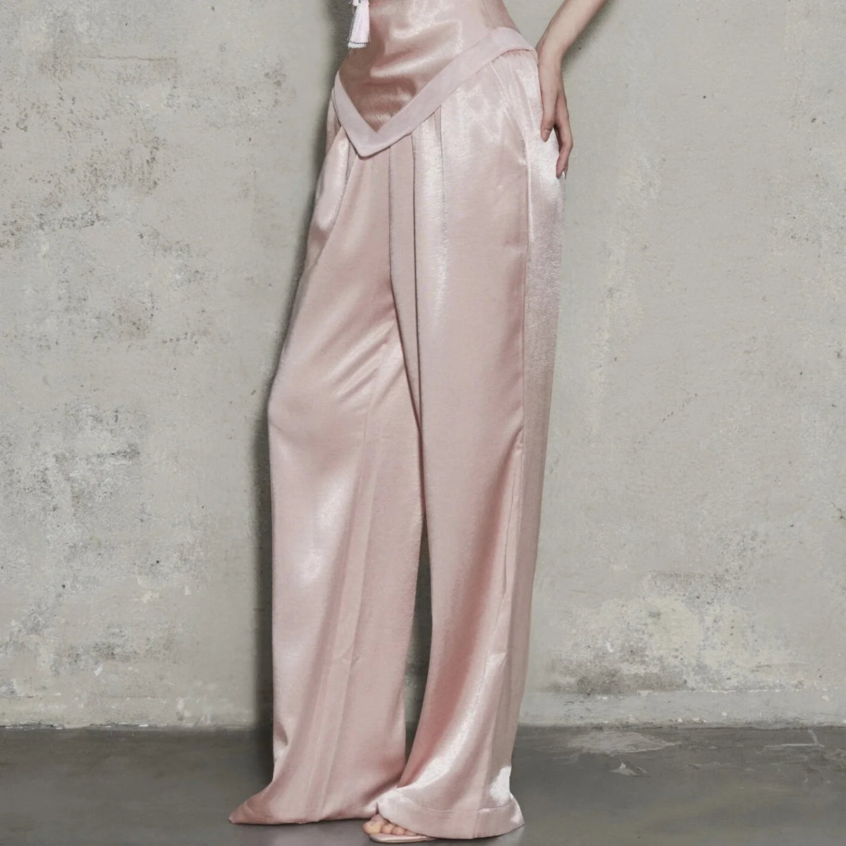 Y2K Satin Cami & Pants Set