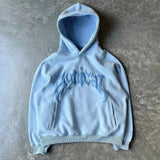 Y2K Letter Print Zip Vintage Hoodie