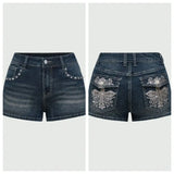 Low Waist Summer Mini Denim Shorts