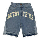 Retro American Style Denim Shorts