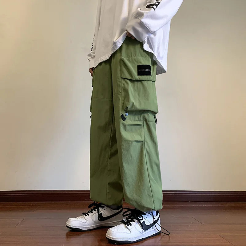 Y2K Tapered Casual Cargo Pants