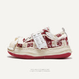 Retro Destroyer School Sneakers for Couples