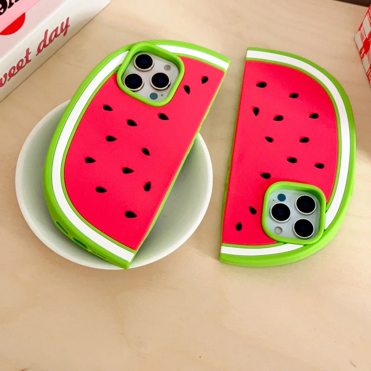 Watermelon 3D Soft Shockproof iPhone Case