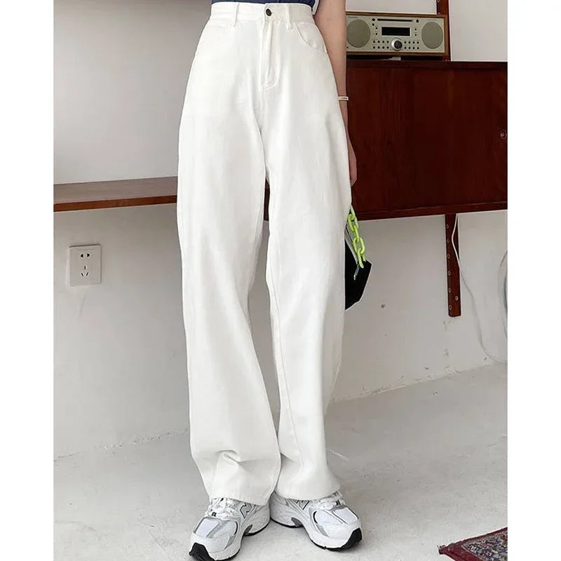 High Waist Vintage Wide Jeans