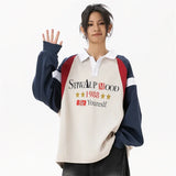 Sudadera vintage estilo deportivo