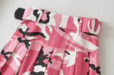 Retro Camouflage Mini Skirt