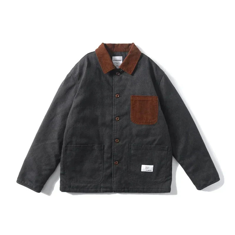 Pocket Vintage Cargo Jacket