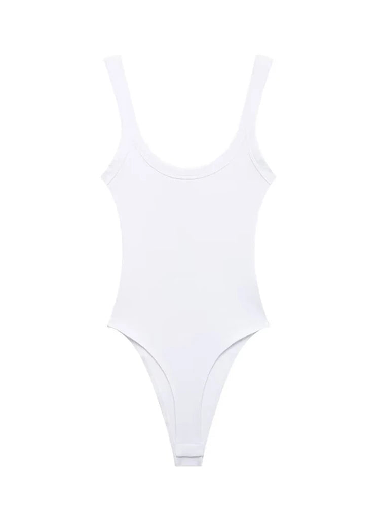 Sexy Skinny Ribbed Bodysuits