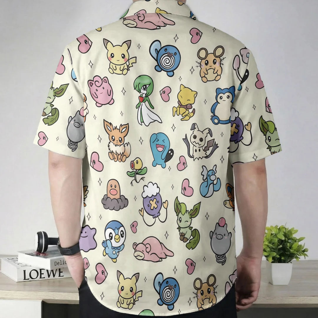 Funny Cartoon Short Sleeve Shirt