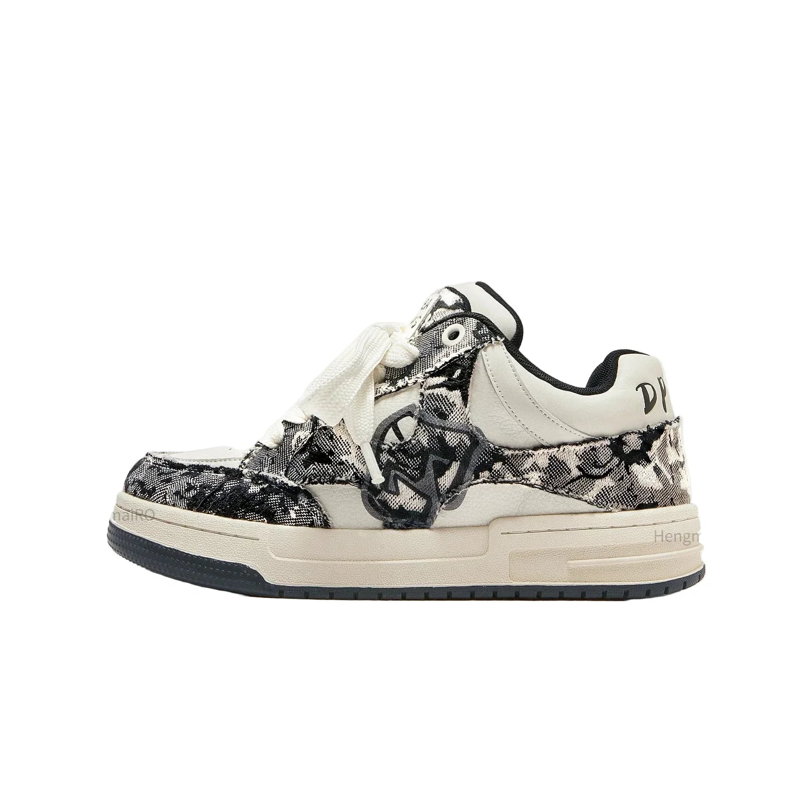 Y2K Retro Graffiti School Sneakers