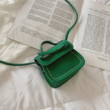 Cute Leather Bow Messenger Bag
