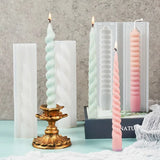 2 pc Spiral Candles