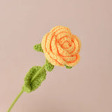 Single Bouquet Hand-Knitted Crochet Flower