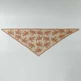 Soft Girl Solid Color Hollow Out Headscarf