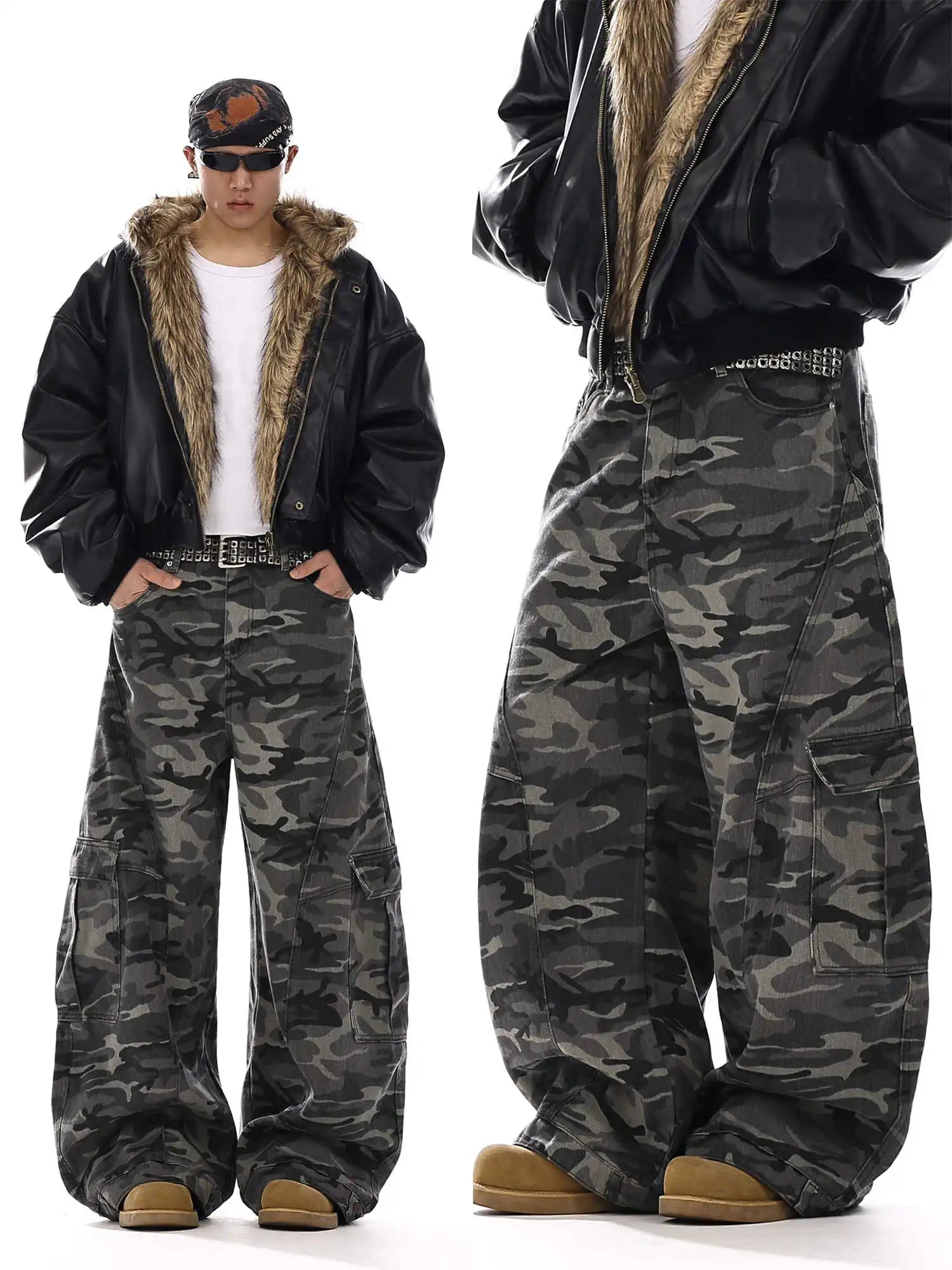 Retro Baggy Y2K Wide Leg Jeans