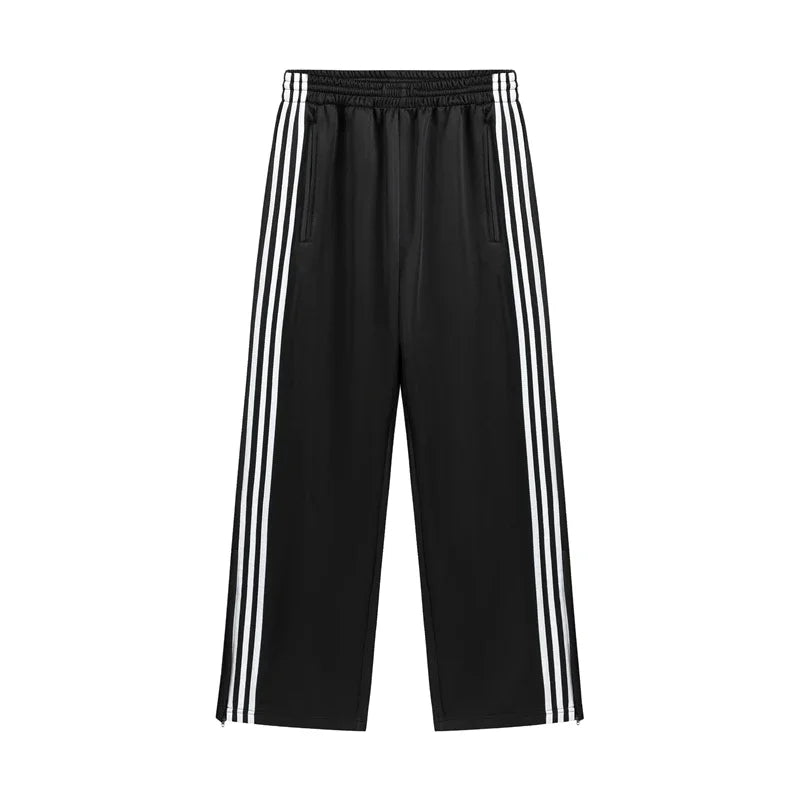 Striped Two-pieces Tracksuit Set