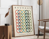 Modernist Geometric Canvas Poster