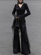 Grunge Glitter Bandage Skirt