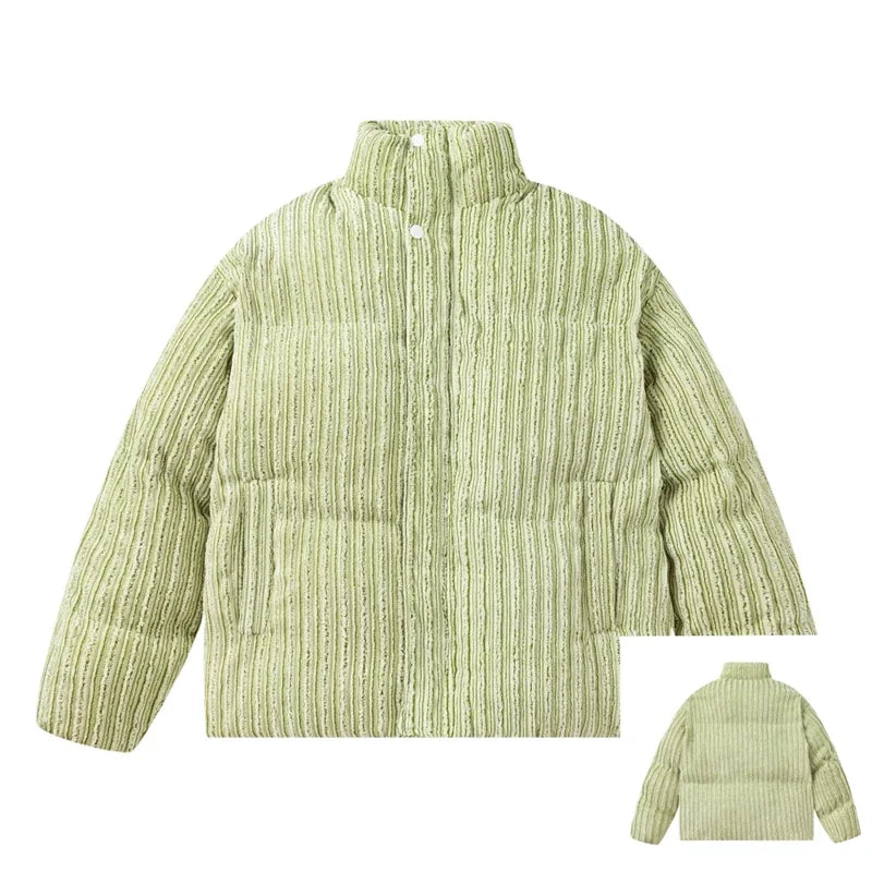 Bamboo Woolen Cotton Padded Puffer Jacket