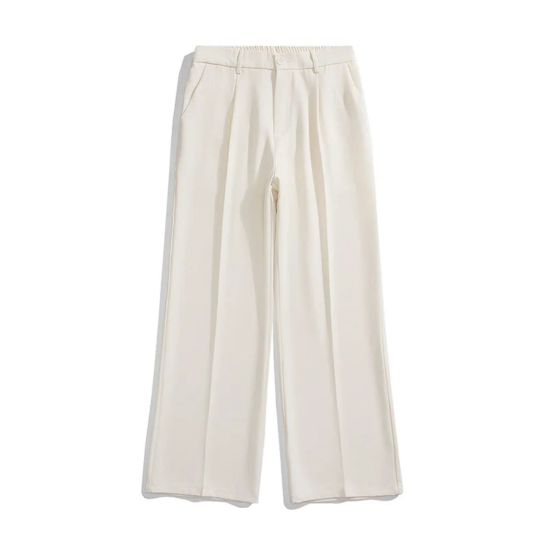 Comfortable Black Loose Korean Pants
