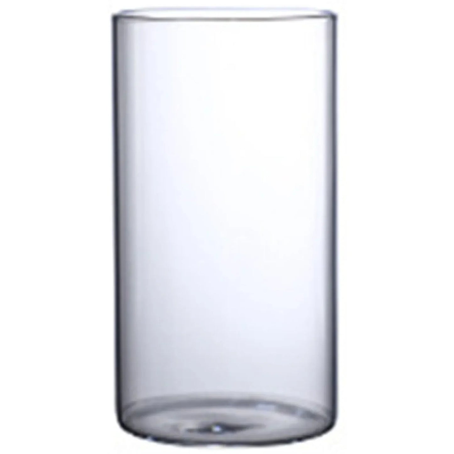 Vintage Minimalist Glass Vase Cylinder Flower