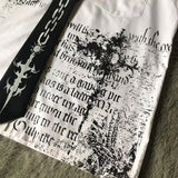 Y2K Gothic Tribial Shirt