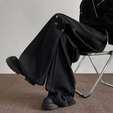 Grunge Wide-leg Soft Boy Pants