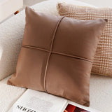 Light Luxury Throw Brown Pillow Cover