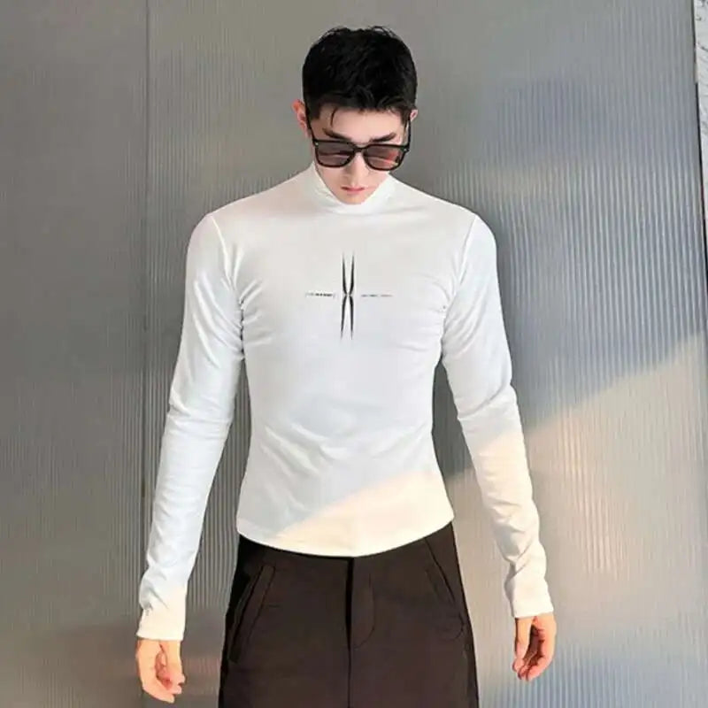 Casual Slim Fit Long T-Shirt