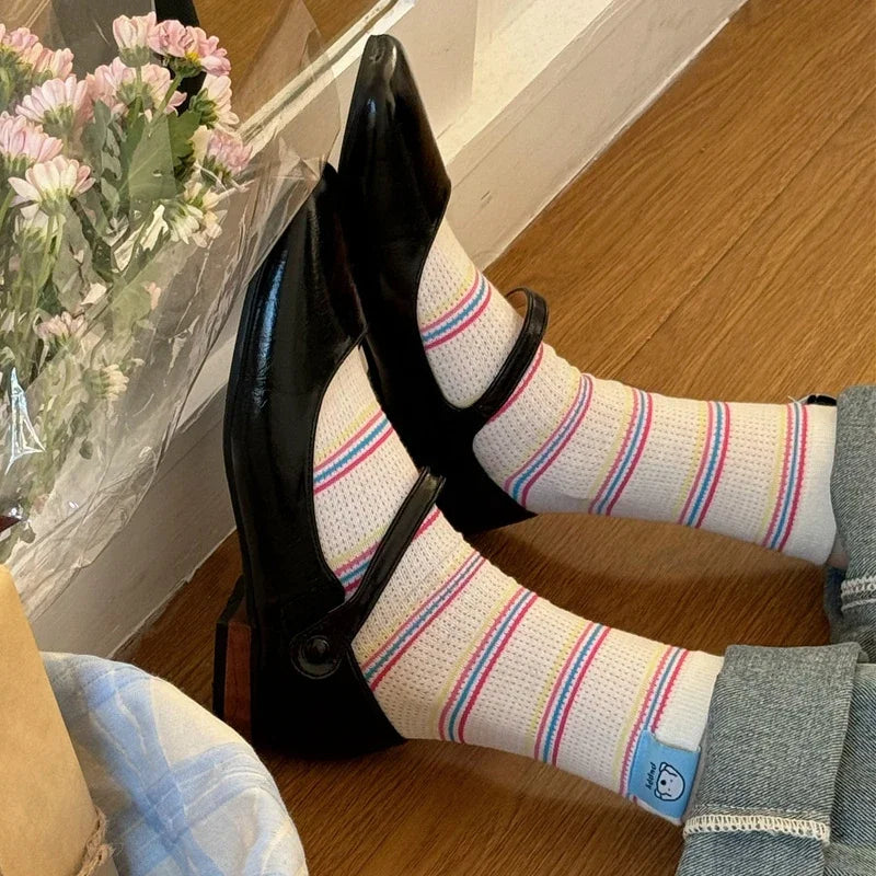 Weird Core Breathable Multicolor Socks