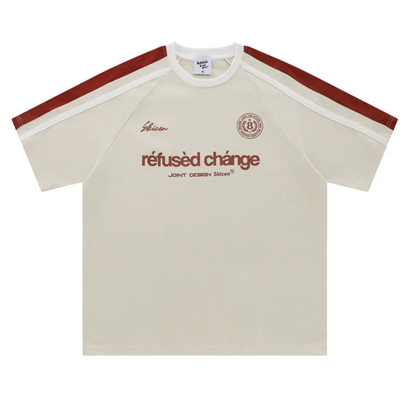 American Vintage Graphic Cotton T-Shirt