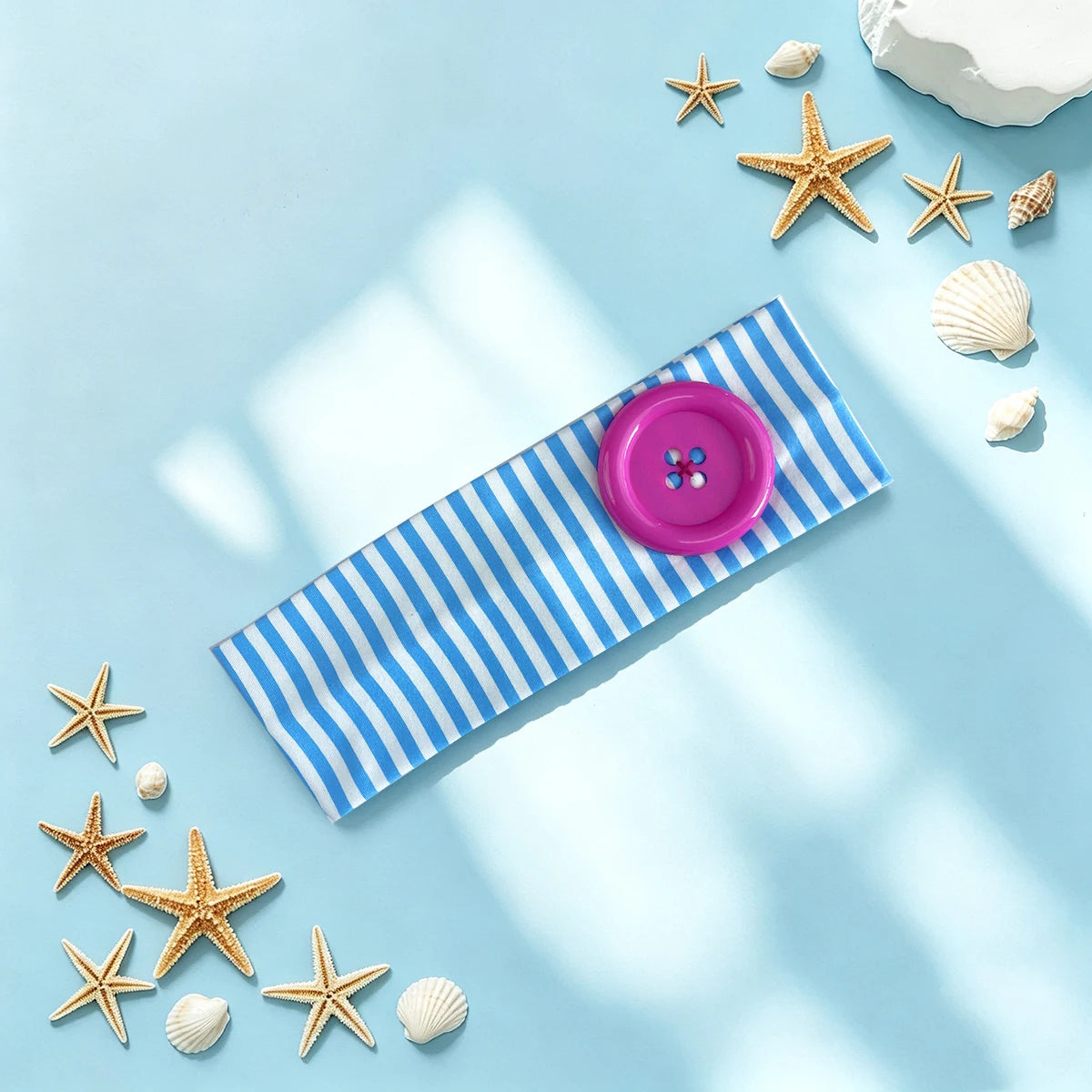 Kawaii Button Headband