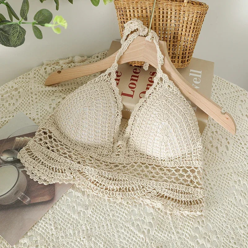 Woman Sexy Top Crochet Tank Tops