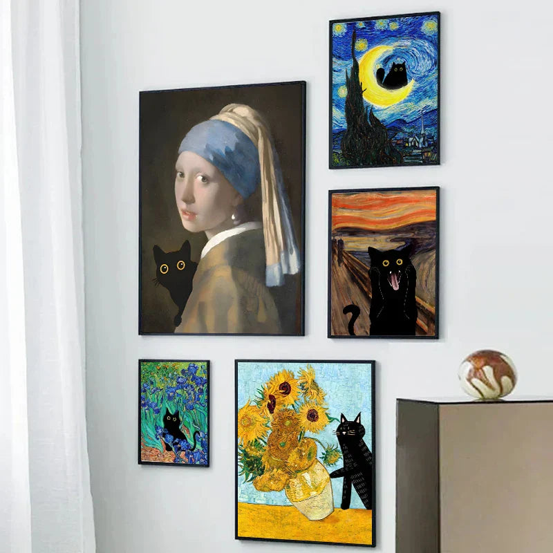 Sunflowers Painting Posters