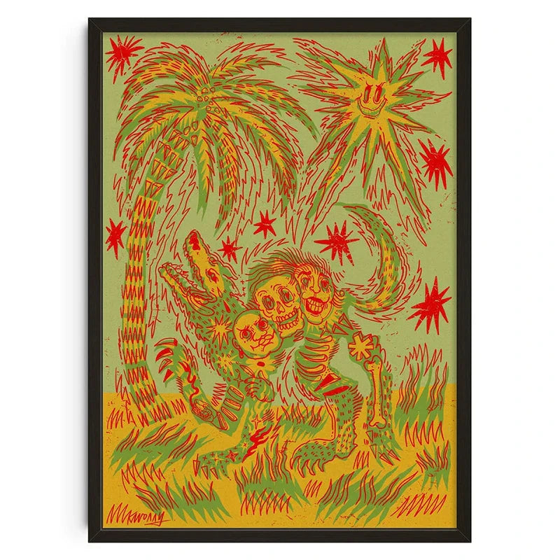 Klassische Vintage-Poster