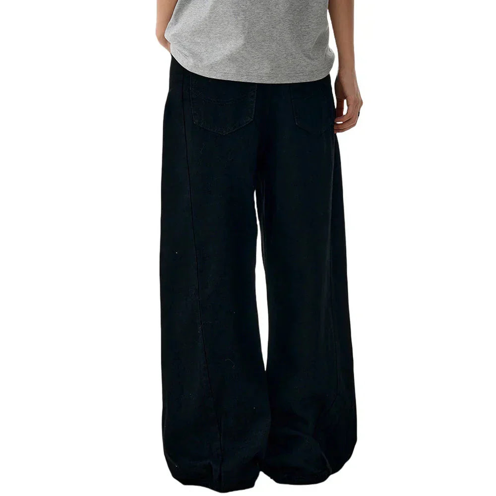 Dark Grunge Wide Leg Jeans
