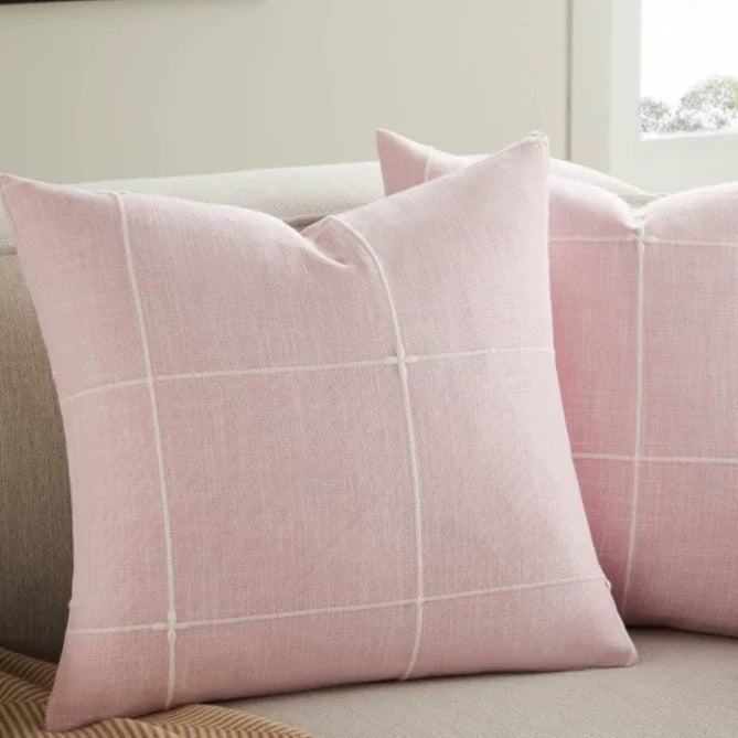 Pillow Embroidery Square Pillowcase for Bedroom