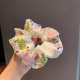 Embroidery Handmade Elastic Hair Band