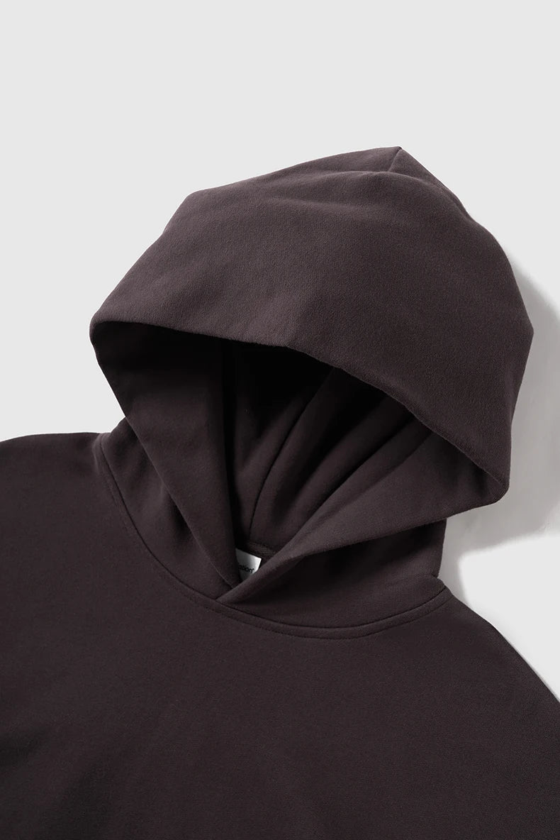 Comfy Solid Color Autumn Hoodie