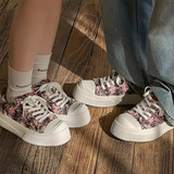 Retro Destroyer School Sneakers for Couples