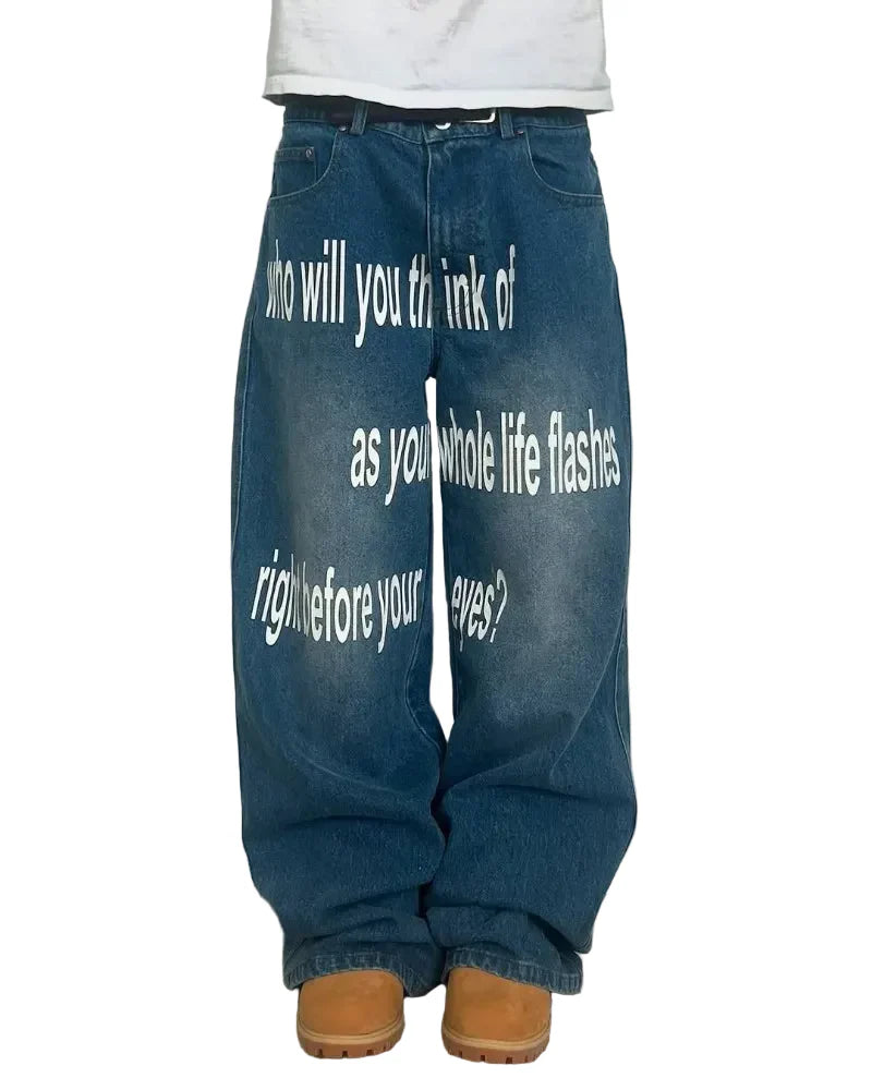 Life Before Your Eyes Wide Leg Jeans