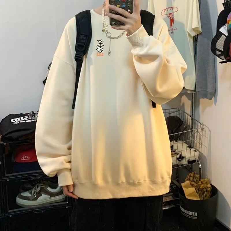 Oversized Korean Style Baggy Sweatshirt