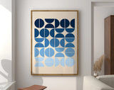 Modernist Geometric Canvas Poster