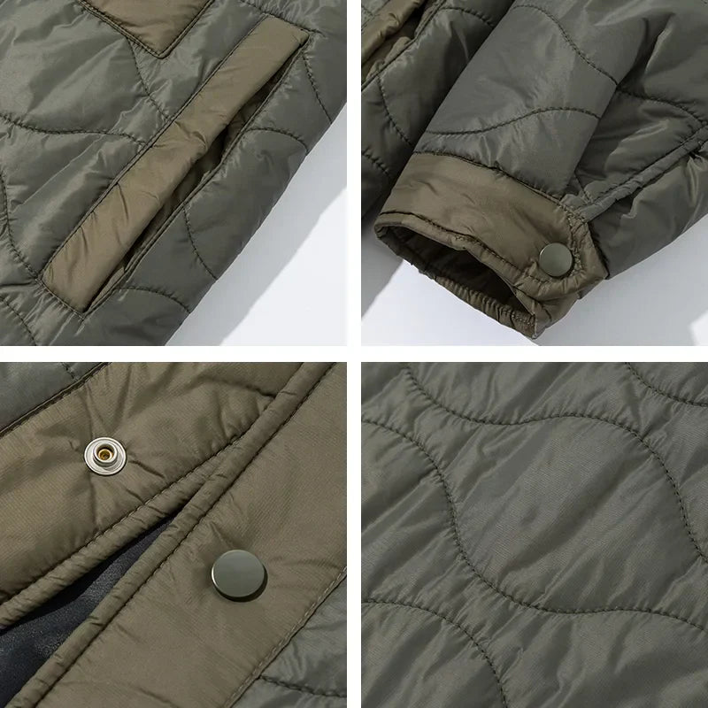 Quilted Padded Winter Puffer Jacket