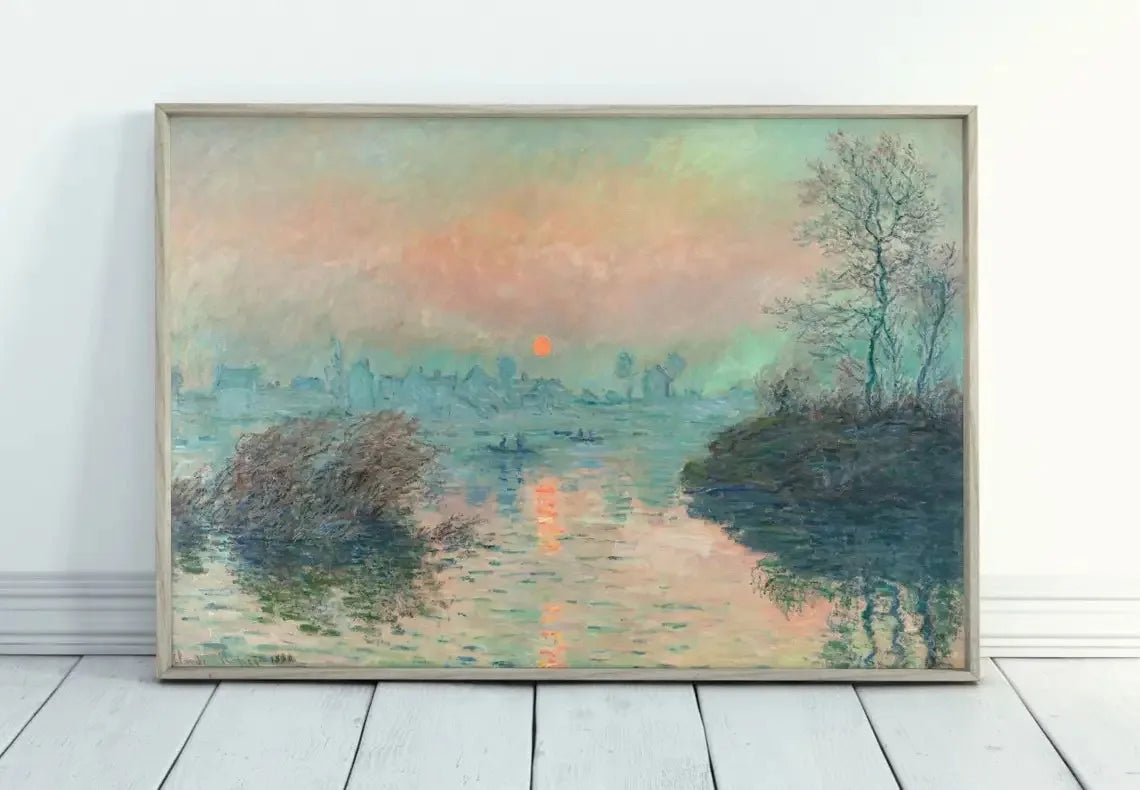 Monet Abstract Landscape Art