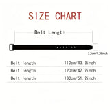 Y2K Irregular Alloy Buckle Belt