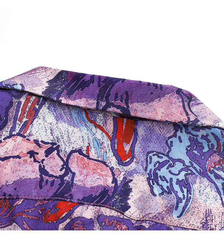 Women Short Sleeve Tie Dye Shirt